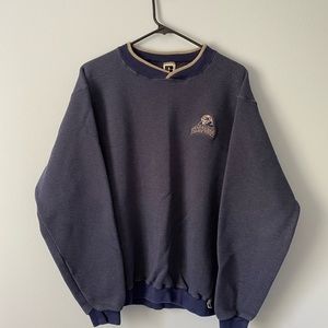 Vintage Pittsburgh Panthers College Crewneck Sz L